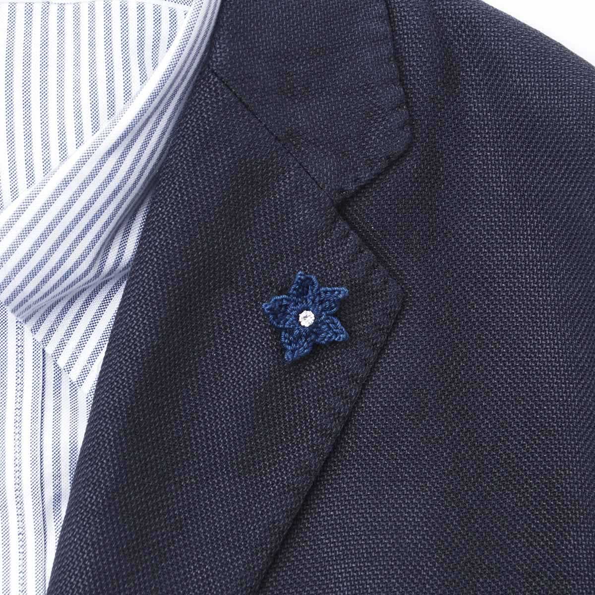 サンカルリーノ San Carlino ブートニエール メンズ myosotis bluscuro MYOSOTIS ...