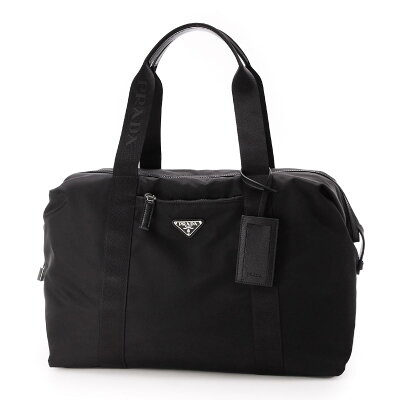 【4%OFFクーポン 6/1 10時~6/21 10時】プラダ PRADA ボストンバッグ ブラック メンズ 2vc796 vooo 2dmh f0002 NYLON TRAVEL BAG【あす楽対応_関東】【返品送料無料】【ラッピング無料】