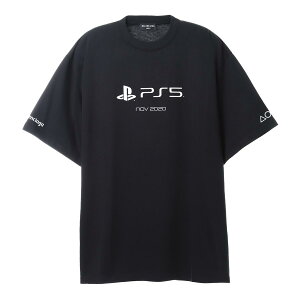 バレンシアガ BALENCIAGA クルーネック Tシャツ ブラック メンズ 651795 tkvf3 1070 PLAYSTATION BOXY T-SHIRT【返品送料無料】【ラッピング無料】