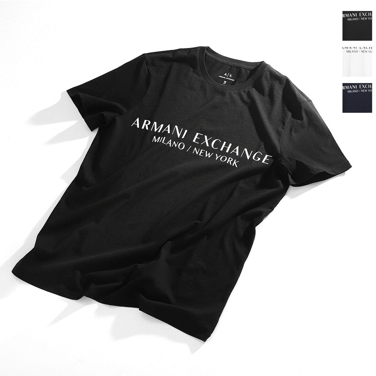 エンポリオ・アルマーニ アルマーニエクスチェンジ ARMANI EXCHANGE クルーネック Tシャツ メンズ 8nzt72 z8h4z 1200【返品送料無料】【ラッピング無料】