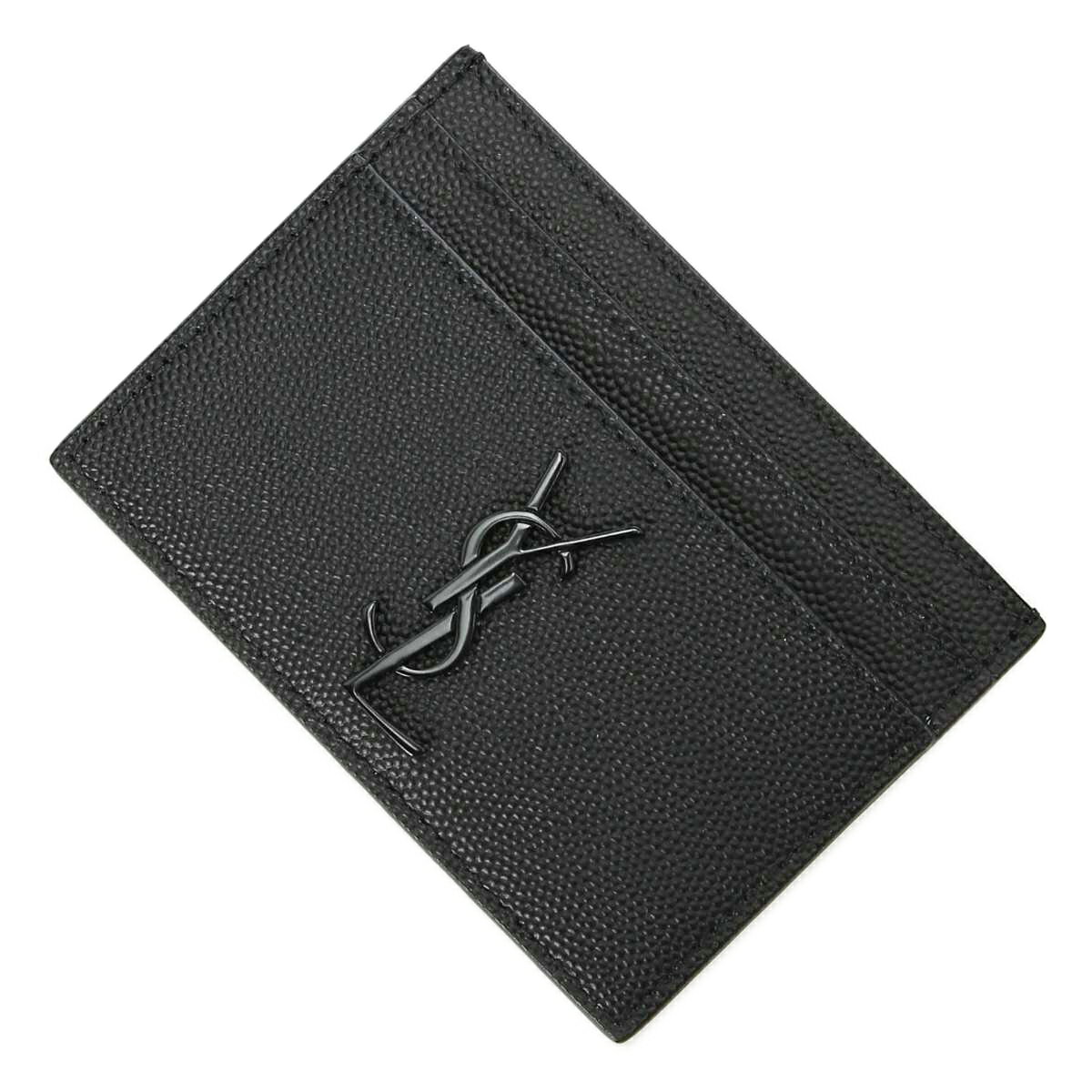 【アウトレット】サンローラン SAINT LAURENT カードケース ブラック メンズ 485631 bty0u 1000【返品送料無料】【ラッピング無料】【あす楽対応_関東】