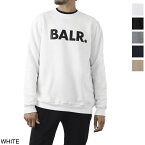 ボーラー BALR. スウェット brand crewneck sweater white black BRAND CREW NECK SWEATER 10003A【あす楽対応_関東】【返品送料無料】[2023AW]