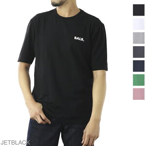 ボーラー BALR. クルーネック Tシャツ メンズ athletic small branded chest tshirt jetblack ATHLETIC SMALL BRANDED CHEST T-SHIRT【あす楽対応_関東】【返品送料無料】【ラッピング無料】[2023SS]