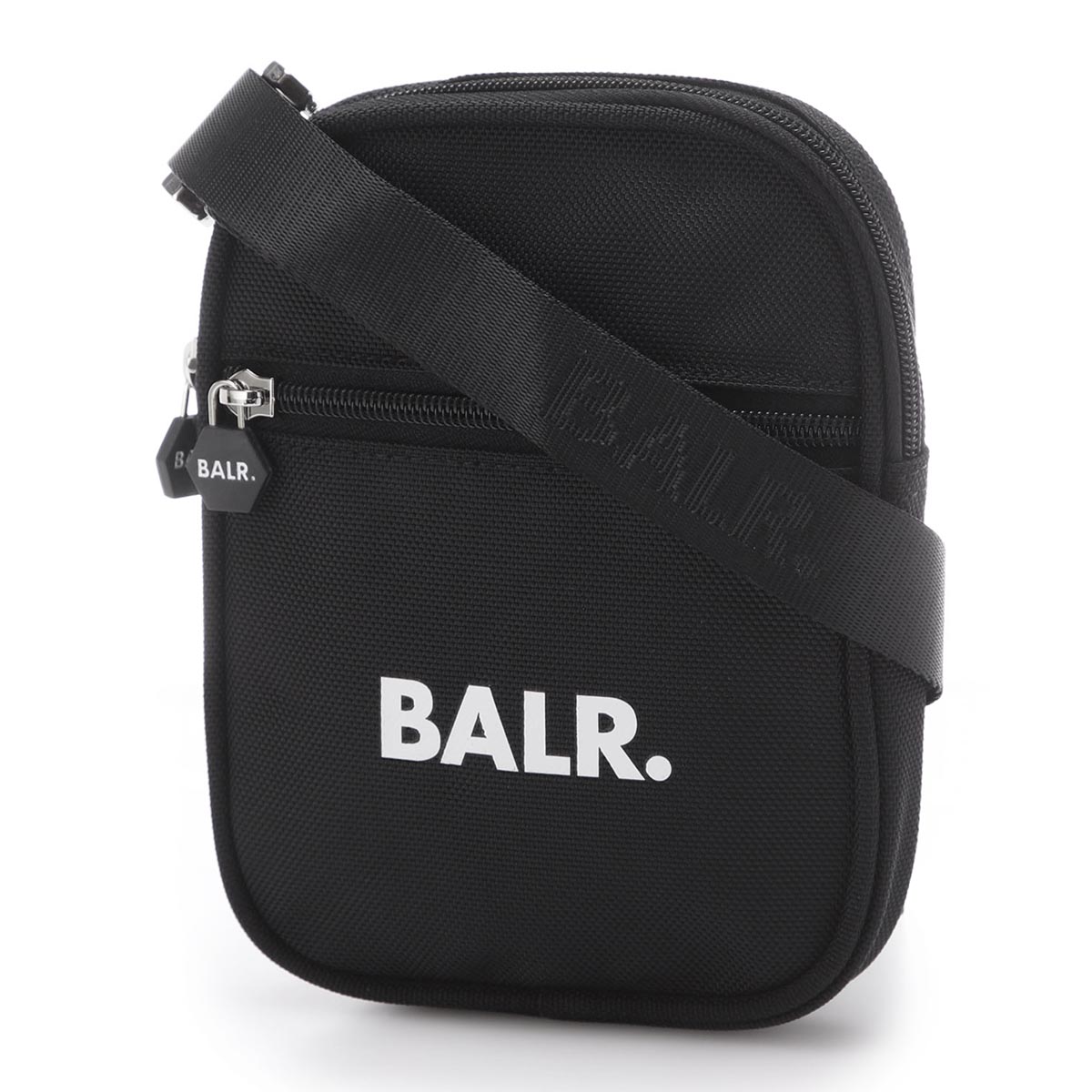 ボーラー BALR. クロスボディバッグ ブラック メンズ u series small crossbodybag jetblack U-SERIES SMALL CROSS BODY BAG