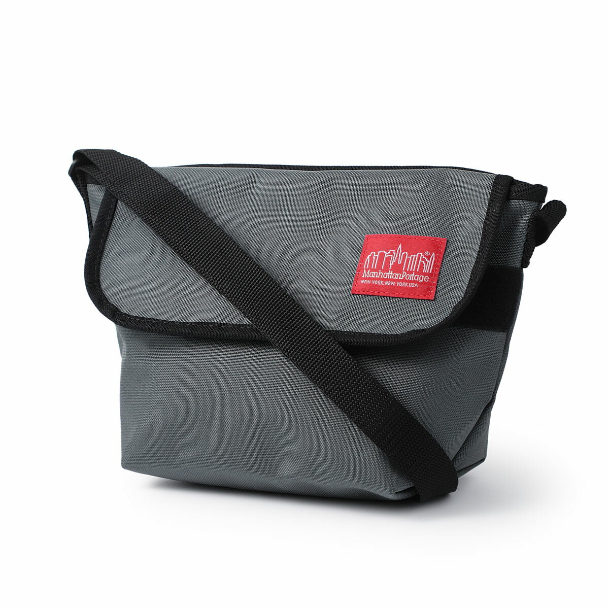 マンハッタンポーテージ Manhattan Portage メッセンジャーバッグ ボディバッグ グレー メンズ レディース 1603 gy NYLON MESSENGER BAG (XXS)【返品送料無料】【ラッピング無料】