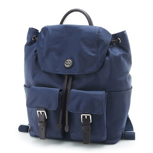 トリーバーチ TORY BURCH バックパック ブルー レディース 85061 403 VIRGINIA FLAP BACKPACK【あす楽対応_関東】【返品送料無料】【ラッピング無料】[2022AW]