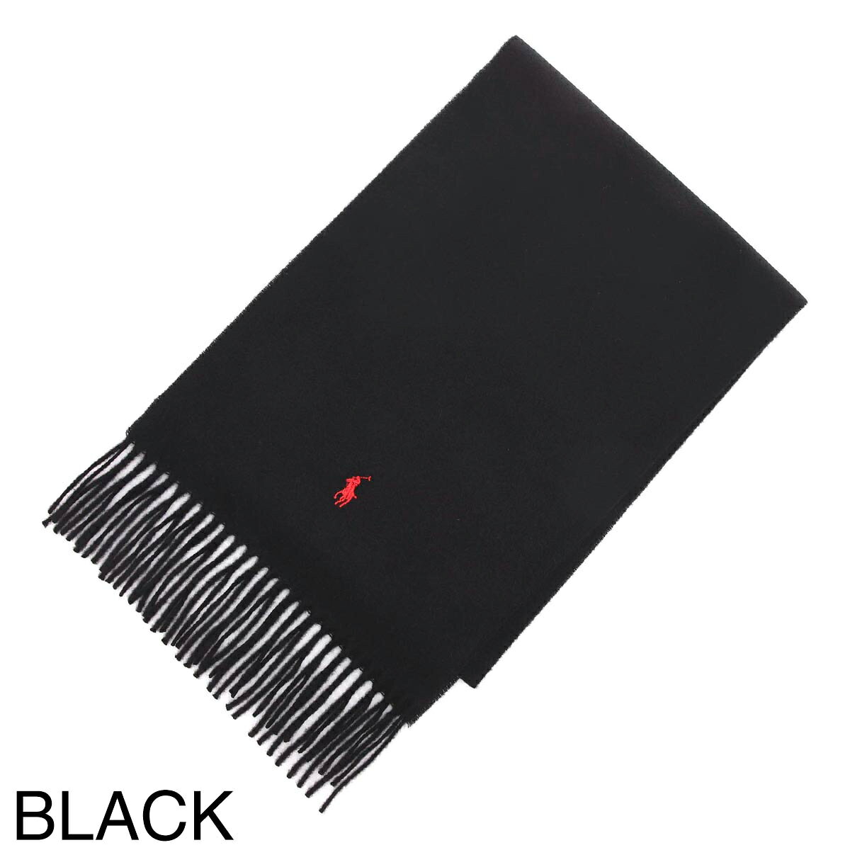 ポロラルフローレン POLO RALPH LAUREN マフラー メンズ レディース pc0476 001 RECYCLED WOOL MUFFLER【返品送料無料】[2026AW]
