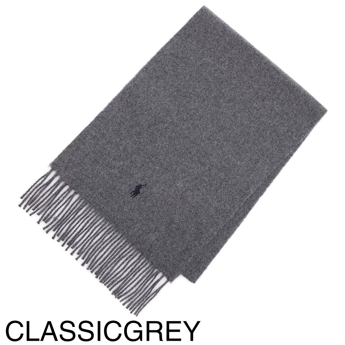 ポロラルフローレン POLO RALPH LAUREN マフラー メンズ レディース pc0476 001 RECYCLED WOOL MUFFLER【返品送料無料】[2026AW]