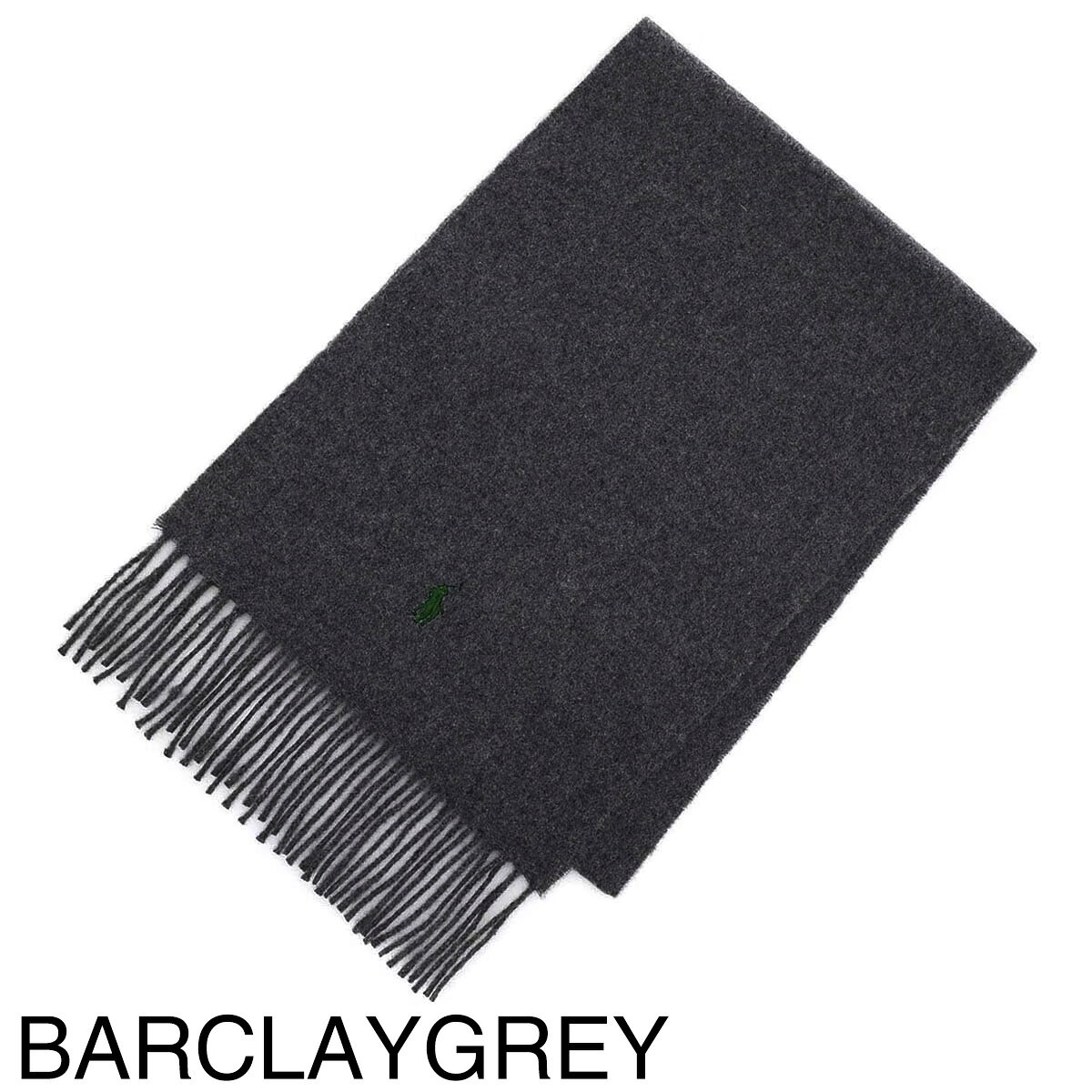 ポロラルフローレン POLO RALPH LAUREN マフラー メンズ レディース pc0476 001 RECYCLED WOOL MUFFLER【返品送料無料】[2026AW]