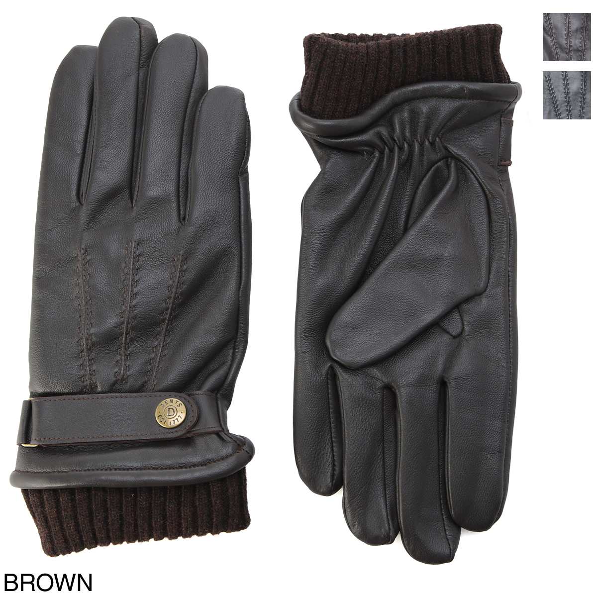 デンツ DENTS グローブ 手袋 メンズ 5 9204 brown HENLEY TOUCH SCREEN TECHNOLOGY GLOVE