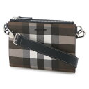 【5万円均一】【アウトレット】バーバリー BURBERRY クロスボディバッグ ポーチ ブラウン 8049613 darkbirchbrown【返品送料無料】[2022SS]