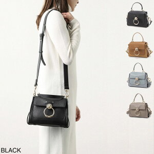 4/18!Ψ1/2!MAX100%POINT BACK!ץȥ꡼ۥ Chloe ϥɥХå 2WAY ǥ chc22ss143g33 001 black TESS MINI DAY BAG̵ۡڥåԥ̵[2024SS]