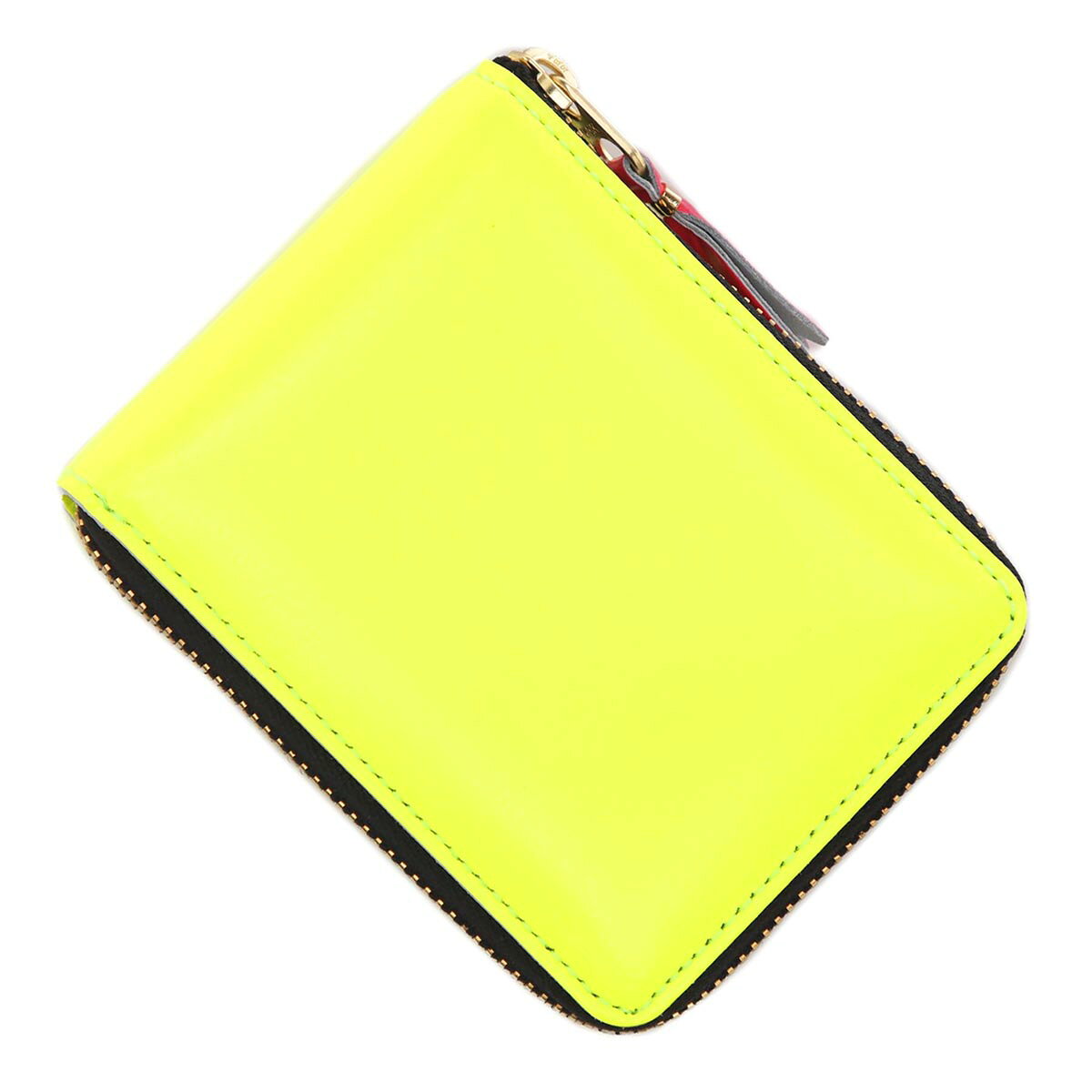 コム デ ギャルソン COMME des GARCONS 2つ折り財布 小銭入れ付き イエロー メンズ レディース sa7100sf yellow【返品送料無料】