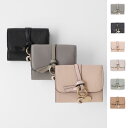 クロエ 財布（レディース） クロエ Chloe 3つ折り財布 小銭入れ付き レディース chc21wp945f57 053 cashmeregrey ALPHABET【あす楽対応_関東】【返品送料無料】【ラッピング無料】[2024SS]