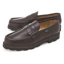 パラブーツ Paraboot ローファー コインローファー ブラウン メンズ reims 099413 cafe REIMS【返品送料無料】