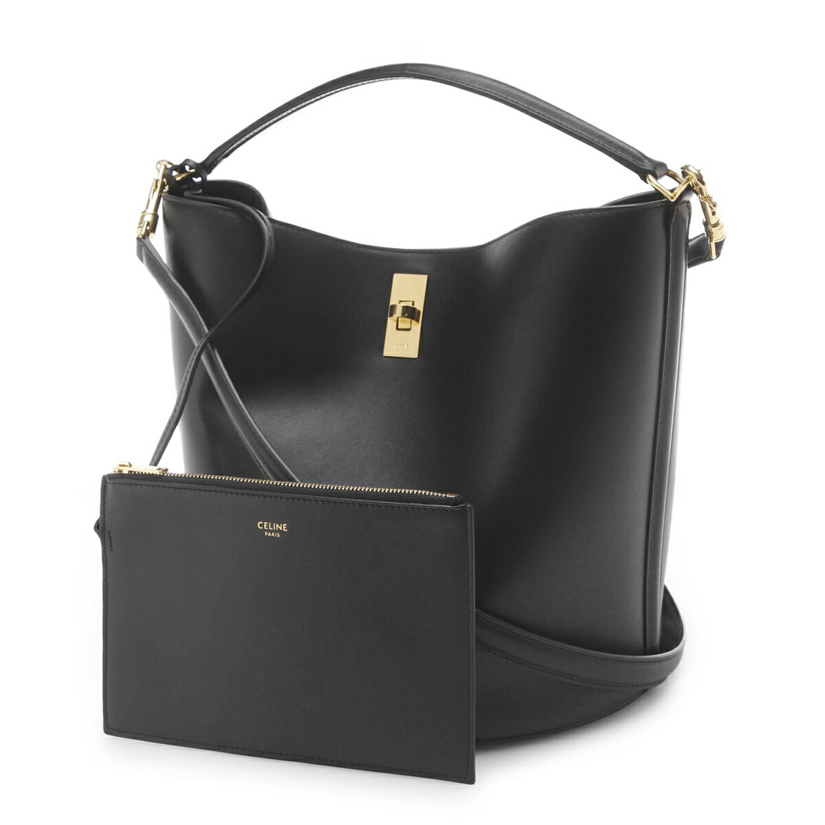 セリーヌ CELINE バケットバッグ 2WAY ブラック レディース 19557 3cr4 38no BUCKET 16【返品送料無料】のサムネイル