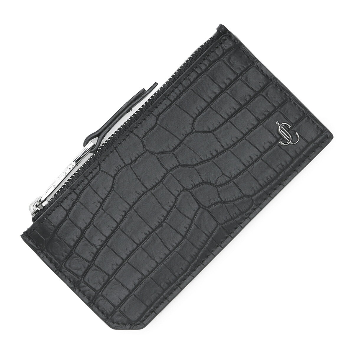 ジミーチュウ JIMMY CHOO カードケース ブラック メンズ casey ccj black  ...