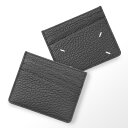 メゾンマルジェラ Maison Margiela カードケース カードホルダー ブラック メンズ sa1vx0006 p4455 t8013【返品送料無料】