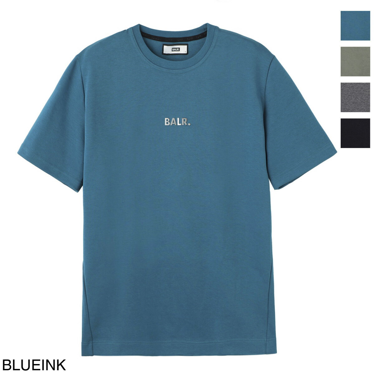 ボーラー BALR. クルーネックTシャツ メンズ q series straight tshirt blueink Q-SERIES STRAIGHT T-SHIRT【あす楽対応_関東】【返品送料無料】【ラッピング無料】[2023SS]