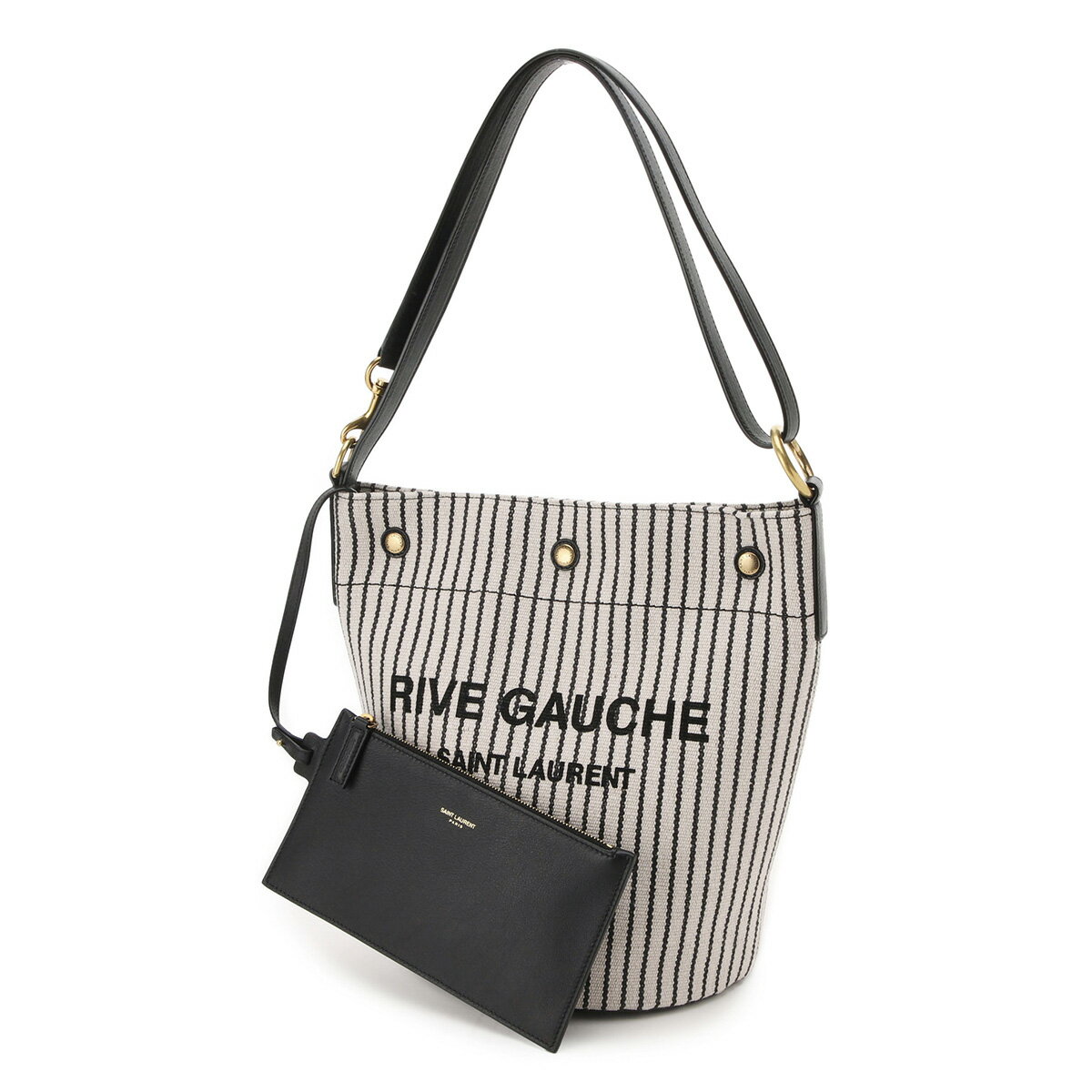 サンローラン SAINT LAURENT バケットバッグ グレー レディース 669299 faae5 9583 RIVE GAUCHE【返品送料無料】【ラッピング無料】【あす楽対応_関東】[2022SS]