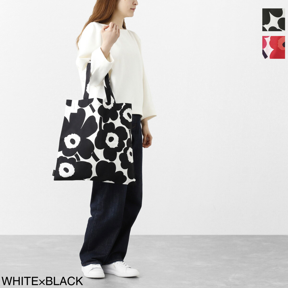 マリメッコ 【ネコポス対応(4点まで)】マリメッコ marimekko トートバッグ レディース 067572 190 PIENI UNIKKO【返品送料無料】【ラッピング無料】