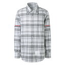 【4万円均一】【アウトレット】トムブラウン THOM BROWNE. ボタンダウンシャツ グレー mwl301a 07848 035【返品送料無料】