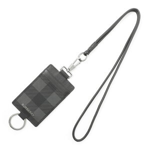 ڥȥåȡۥСХ꡼ BURBERRY  ֥å  8054745 charcoal ID LANYARD BRT̵ۡڥåԥ̵[2022AW]