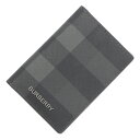 【5/1限定!当選確率1/2!MAX100%POINT BACK!※要エントリー】バーバリー BURBERRY カードケース ブラック 8054822 charcoal BATEMAN BRT【返品送料無料】[2022AW]