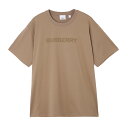 【5/1限定!当選確率1/2!MAX100%POINT BACK!※要エントリー】【4万円均一】バーバリー BURBERRY クルーネックTシャツ ブラウン 8055310 camel HARRISTON【返品送料無料】[2023SS]