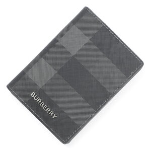 バーバリー BURBERRY カードケース ブラック メンズ 8057606 charcoal FLINT BRT【あす楽対応_関東】【返品送料無料】【ラッピング無料】[2022AW]