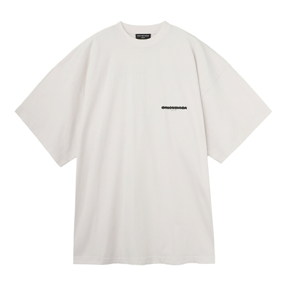 バレンシアガ BALENCIAGA クルーネックTシャツ ホワイト メンズ 694576 tmvj6 9800【あす楽対応_関東】【返品送料無料】【ラッピング無料】[2022AW]