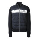 【アウトレット】【ラスト1点】モンクレール MONCLER ダウン入りジップカーディガン パディング入りジップアップのカーディガン ブルー 9b00005 m1131 769【返品送料無料】 2022AW