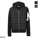 モンクレール MONCLER ダウン入りジップパーカ パディングフード付カーディガン 9b00009 m1131 999【返品送料無料】