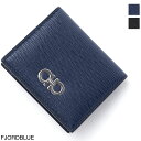 サルヴァトーレフェラガモ フェラガモ FERRAGAMO (Salvatore Ferragamo) コインケース メンズ 66a137 0688856 fjordblue COIN CASE【返品送料無料】【ラッピング無料】[2023AW]