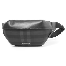 ウエストバッグ バーバリー BURBERRY クロスボディバッグ ウエストポーチ グレー 8052874 charcoal【あす楽対応_関東】【返品送料無料】[2022AW]