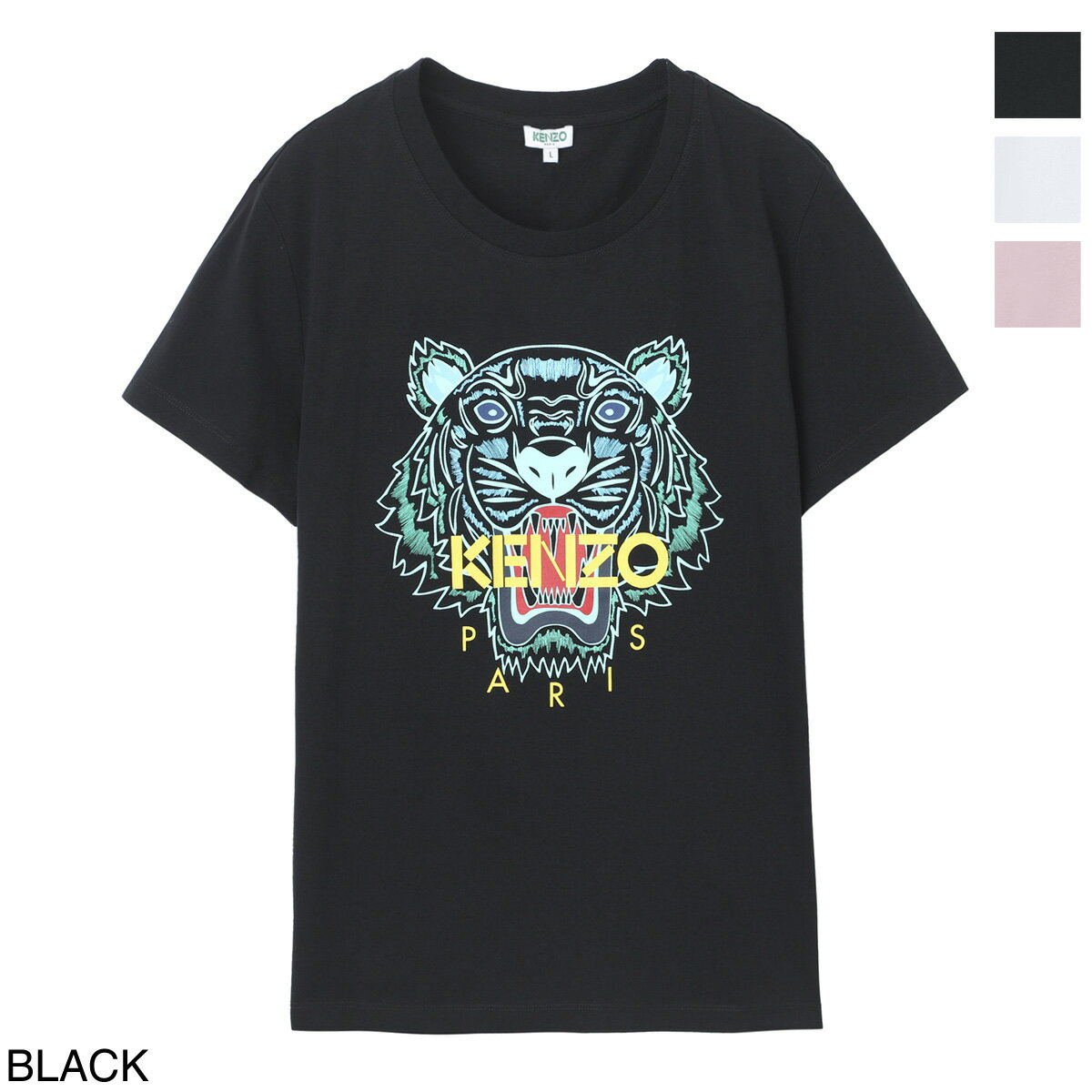 ケンゾー KENZO クルーネックTシャツ レディース fa52ts7214yb 99【あす楽対応_関東】【返品送料無料】【ラッピング無料】のサムネイル