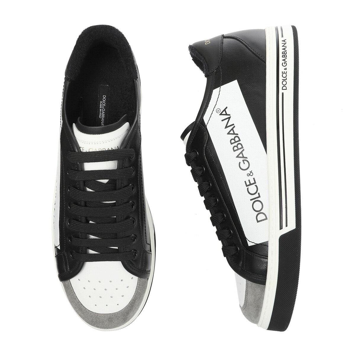 ドルチェ&ガッバーナ DOLCE&GABBANA スニーカー ブラック メンズ 大きいサイズあり cs1589 an405 hni67【あす楽対応_関東】【返品送料無料】【ラッピング無料】のサムネイル