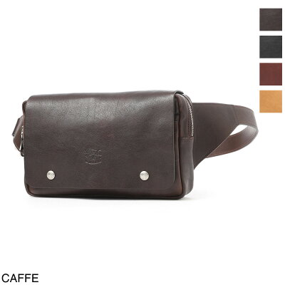 イルビゾンテ IL BISONTE クロスボディバッグ ウエストポーチ メンズ bbb053 po0001 bw427n caffe BBB053 BROLIO【あす楽対応_関東】【返品送料無料】【ラッピング無料】