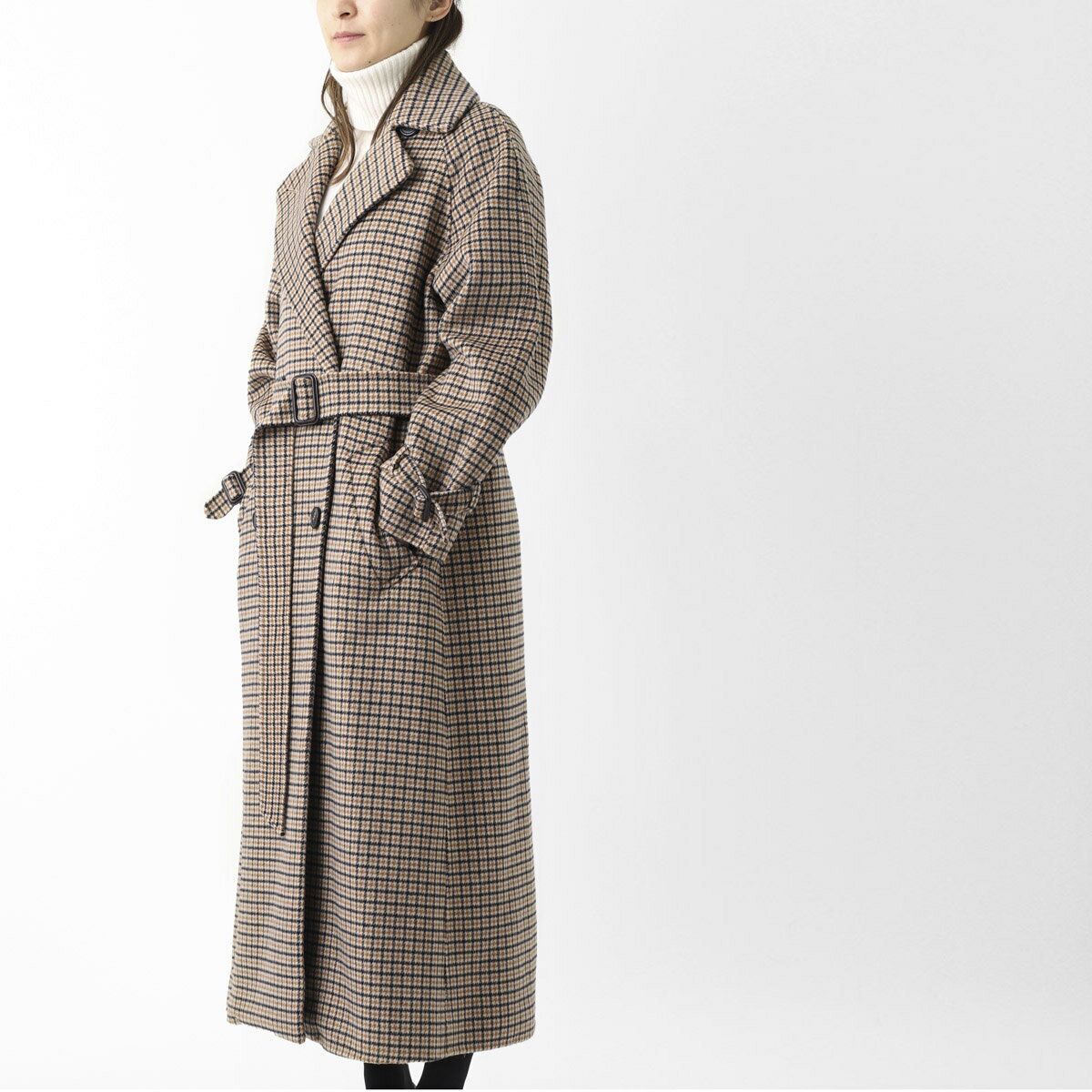 【アウトレット】マックスマーラ WEEKEND Max Mara ロングコート ラグランコート ブラウン レディース 大きいサイズあり 50160223600 mm80744 001 CLAN【返品送料無料】のサムネイル
