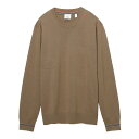 バーバリー BURBERRY クルーネックセーター 8033202 camel ICON STRIPE TRIM WOOL SWEATER