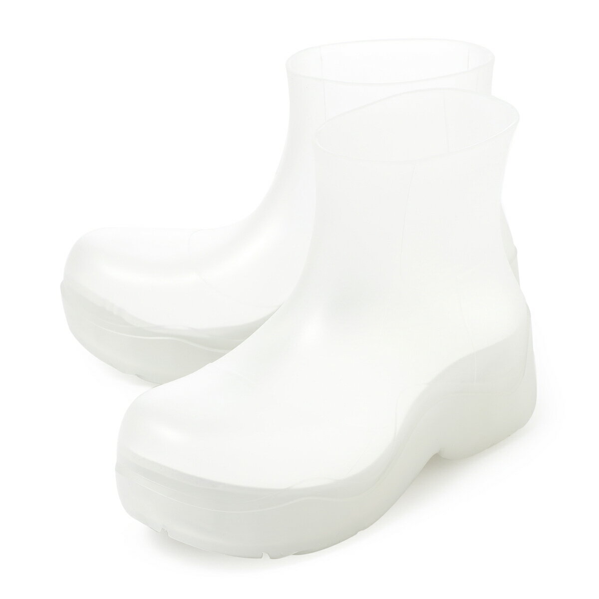 ボッテガヴェネタ BOTTEGA VENETA レインブーツ アンクルブーツ ホワイト レディース 640045 v2as0 8344 THE PUDDLE【返品送料無料】のサムネイル