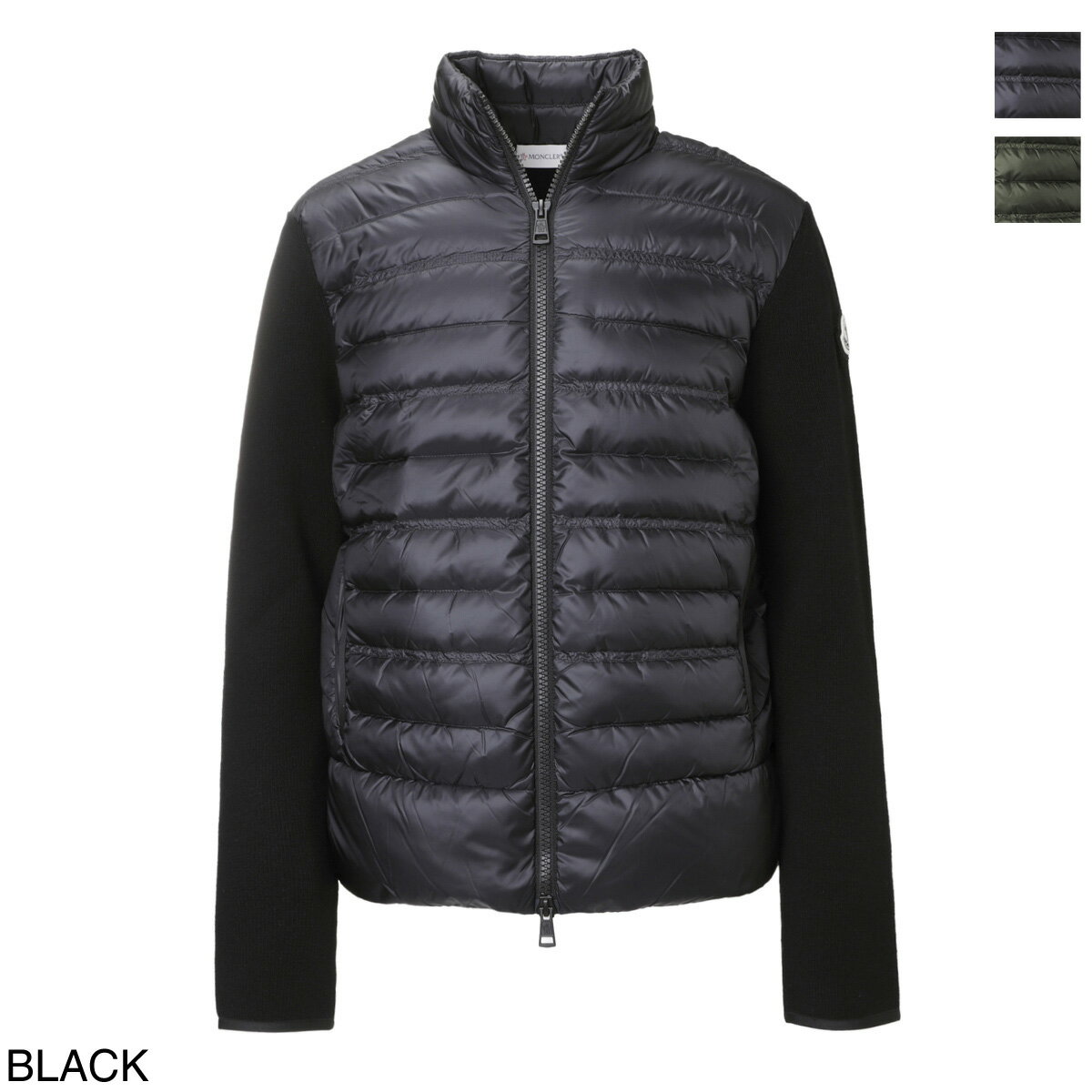 モンクレール MONCLER ダウン切り替え ジップアップ カーディガン メンズ 9b00006 m1122 999【あす楽対応_関東】【返品送料無料】【ラッピング無料】[2022AW]