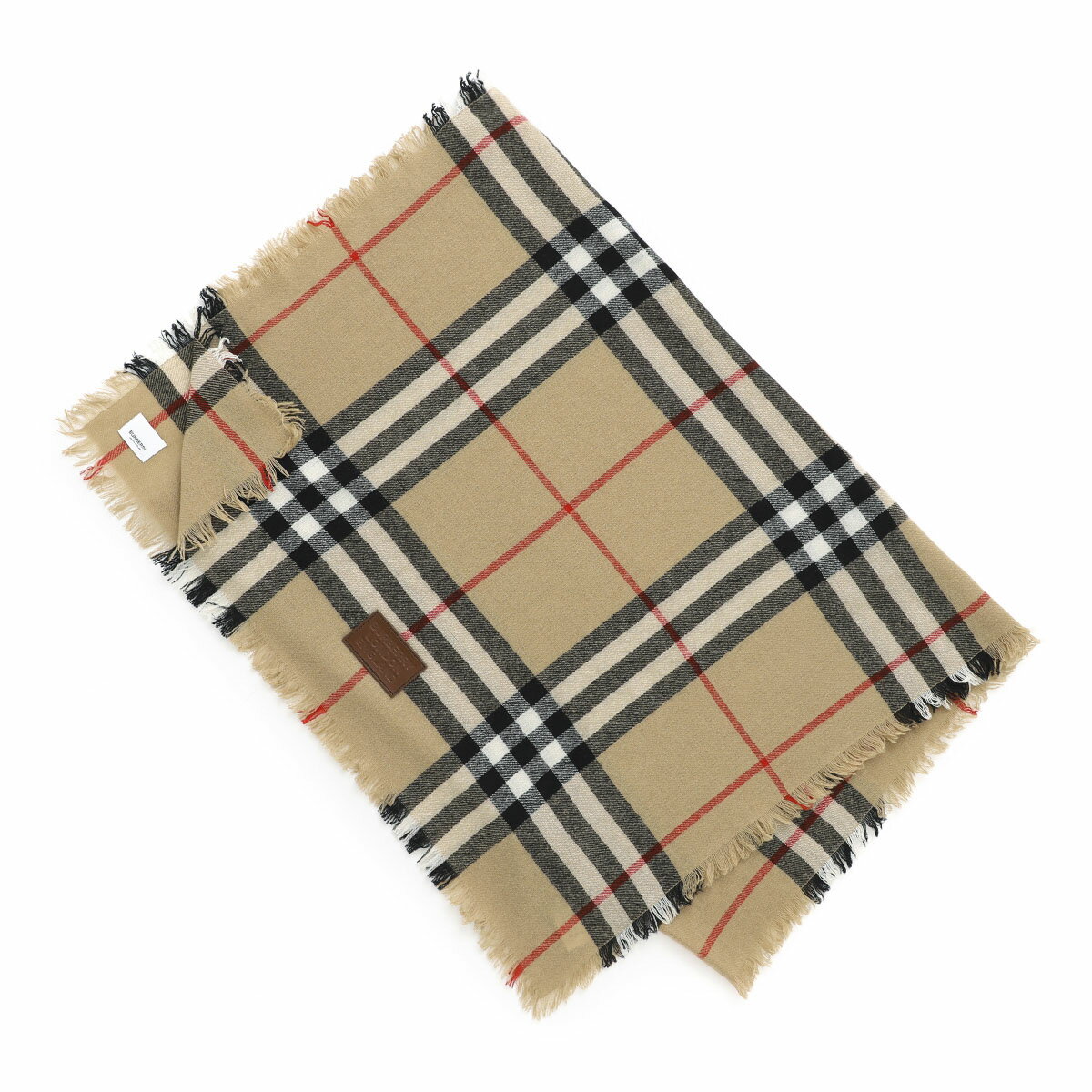 バーバリー マフラー（メンズ） 【アウトレット】バーバリー BURBERRY ストール ベージュ 8046212 archivebeige SFA GIANT CHECK CASHMERE SCARF【返品送料無料】