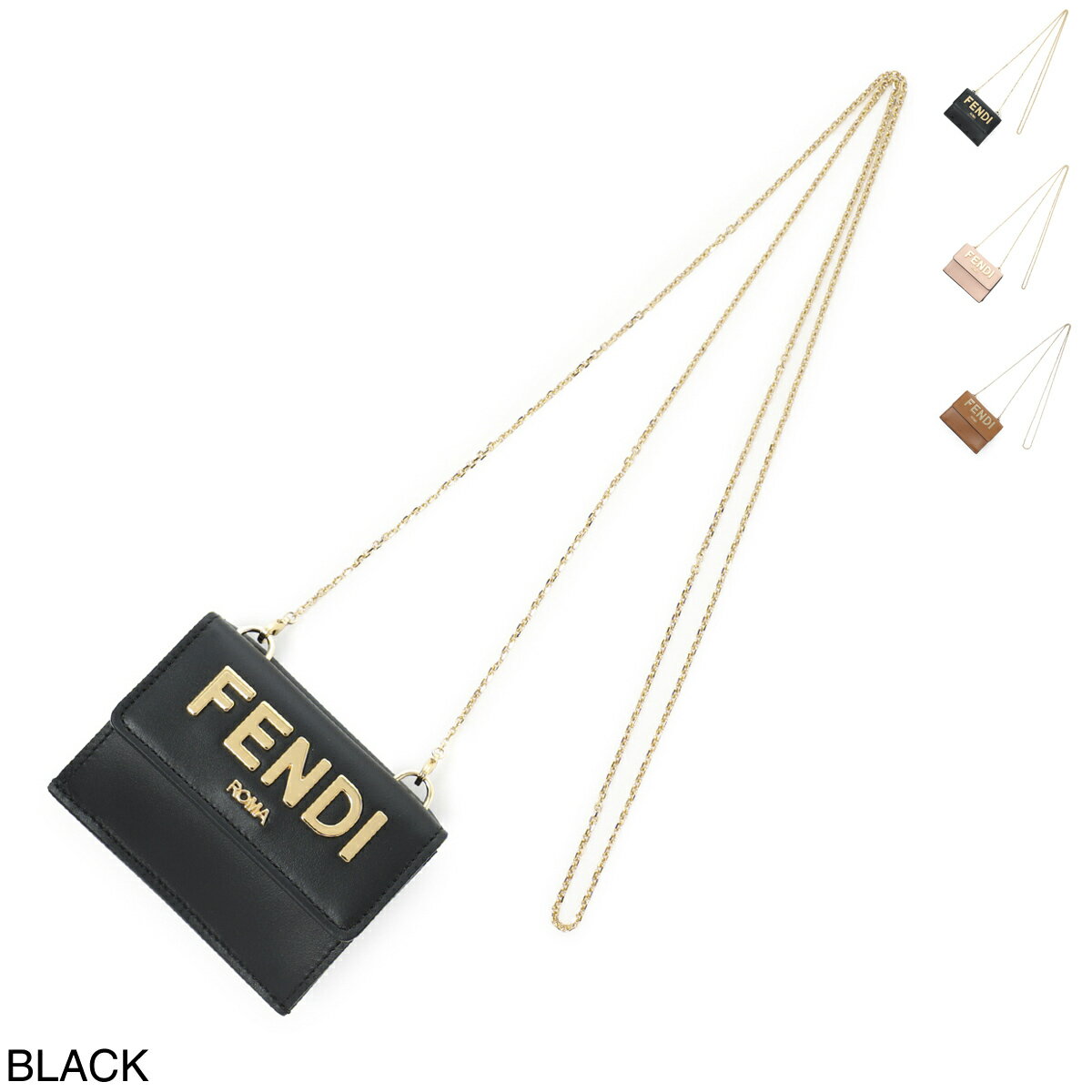 フェンディ 財布（レディース） フェンディ FENDI 3つ折り財布 小銭入れ付き 8m0481 akk2 f0kur【返品送料無料】[2023AW]