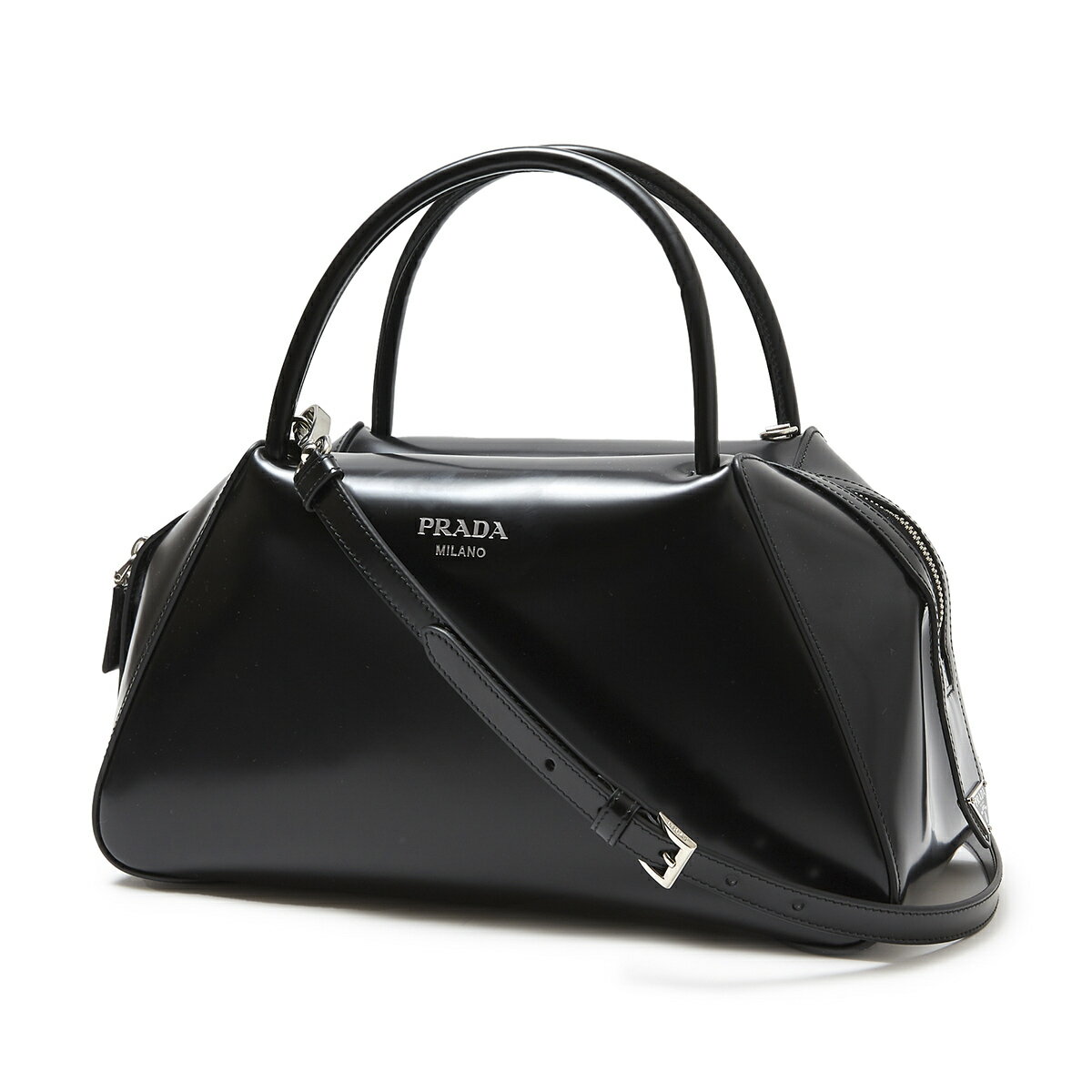 【アウトレット】プラダ PRADA ハンドバッグ 2WAY ショルダーバッグ ブラック 1ba365 vooo zo6 f0002 SUPERNOVA MEDIUM【返品送料無料】