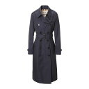 バーバリー BURBERRY トレンチコート ブルー 8045780 midnight THE LONG CHELSEA HERITAGE TRENCH COAT【返品送料無料】