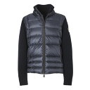 【5/1限定!当選確率1/2!MAX100%POINT BACK!※要エントリー】モンクレール グルノーブル MONCLER GRENOBLE ダウン切り替え ジップアップカーディガン ブルー メンズ 9b00004 94778 771【返品送料無料】【ラッピング無料】[2022AW]