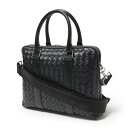 ボッテガヴェネタ バッグ メンズ ボッテガヴェネタ BOTTEGA VENETA ブリーフケース ブラック 690702 v2e42 8803【返品送料無料】