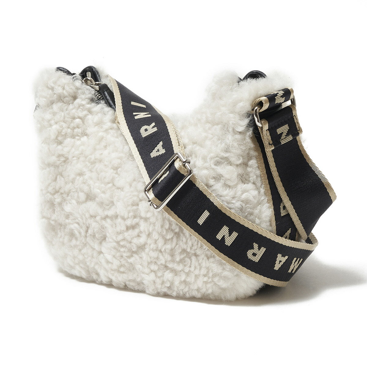 【アウトレット】マルニ MARNI ショルダーバッグ ホワイト レディース sbmp0128q0 lm071 00w02【返品送料無料】のサムネイル