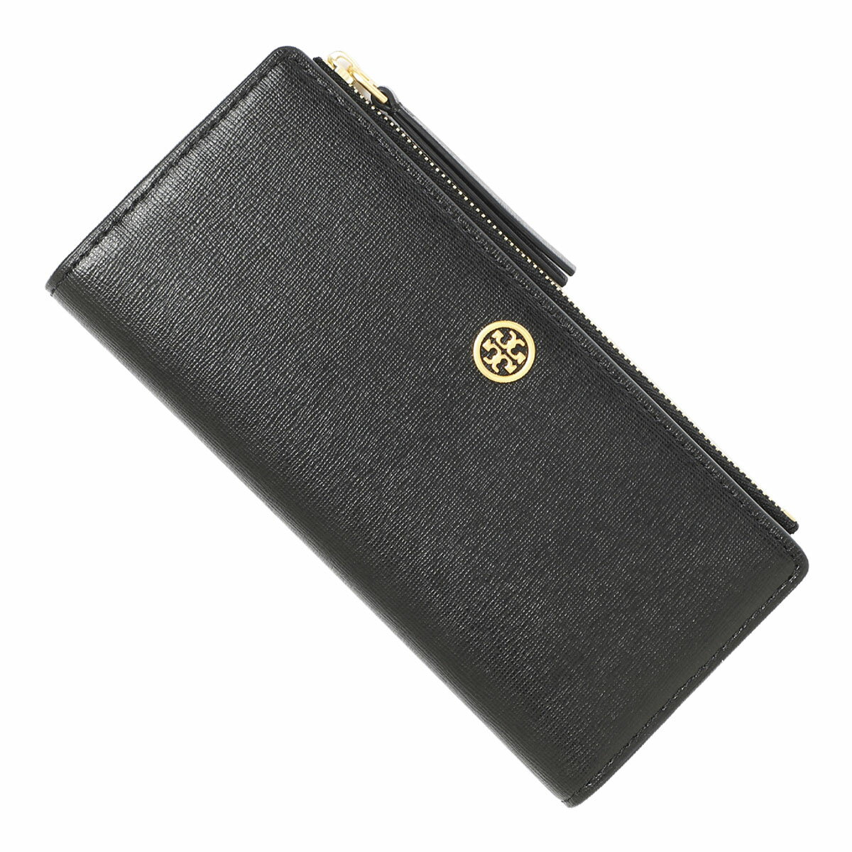 トリーバーチ TORY BURCH 長財布 小銭入れ付き ブラック 87161 001 ROBINSON【返品送料無料】[2023AW]